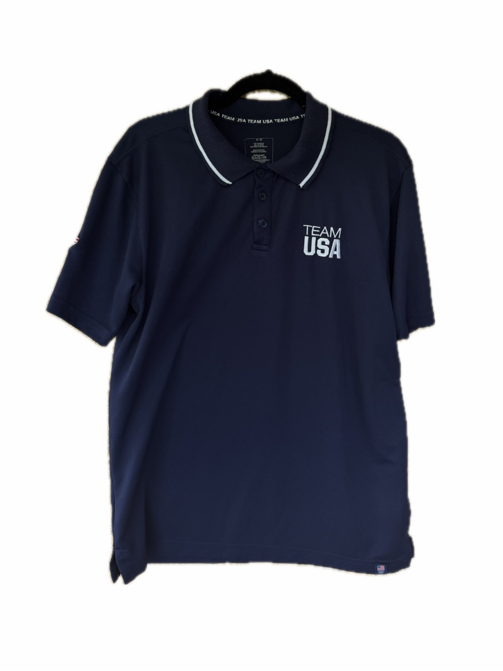 Team USA Olympic Navy Polo Shirt
